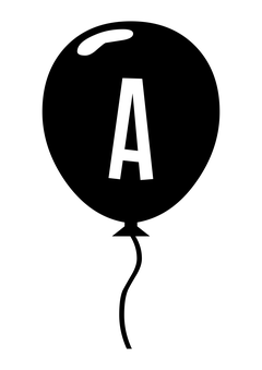 Thumbnail of letter A