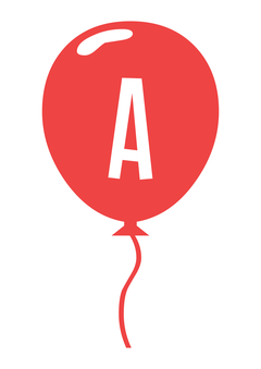 Thumbnail of letter A
