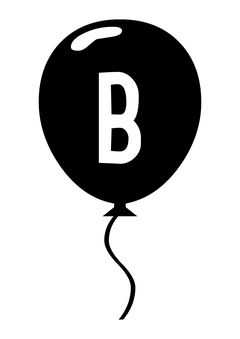 Thumbnail of letter B