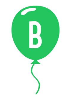 Thumbnail of letter B