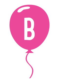 Thumbnail of letter B