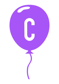 Thumbnail of letter C