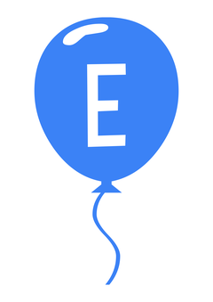 Thumbnail of letter E