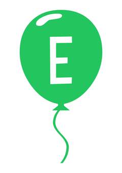 Thumbnail of letter E