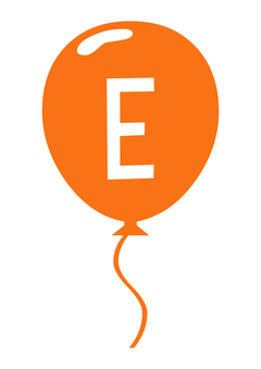 Thumbnail of letter E