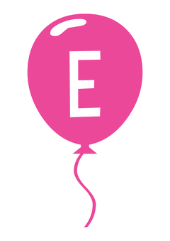 Thumbnail of letter E