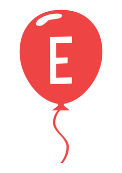Thumbnail of letter E