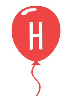 Thumbnail of letter H