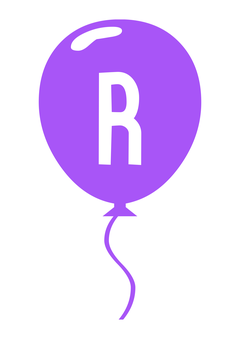 Thumbnail of letter R