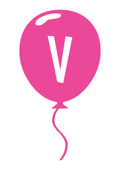 Thumbnail of letter V
