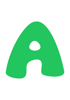 Thumbnail of letter A
