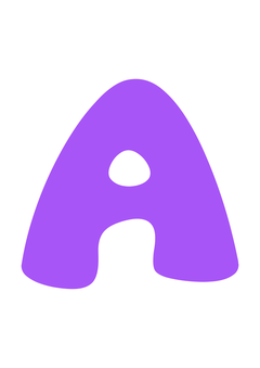 Thumbnail of letter A
