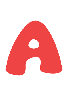 Thumbnail of letter A
