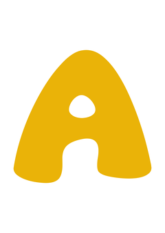 Thumbnail of letter A