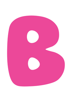 Thumbnail of letter B