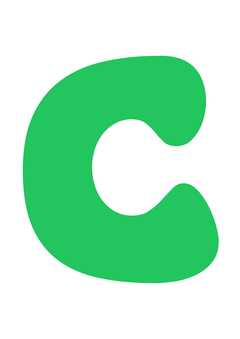 Thumbnail of letter C