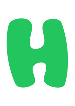 Thumbnail of letter H