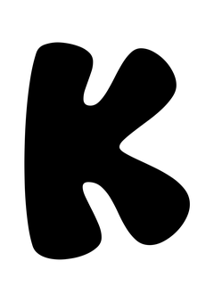 Thumbnail of letter K