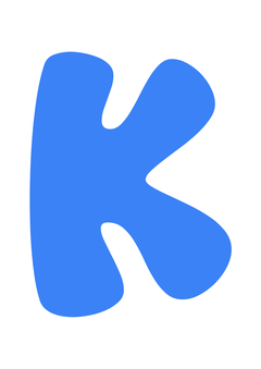 Thumbnail of letter K