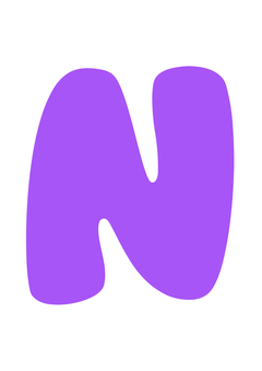 Thumbnail of letter N