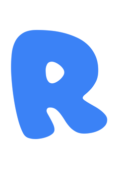 Thumbnail of letter R