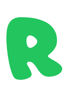 Thumbnail of letter R