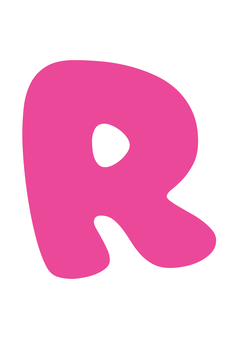 Thumbnail of letter R