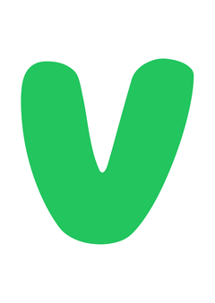 Thumbnail of letter V
