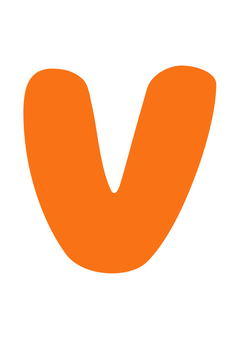 Thumbnail of letter V