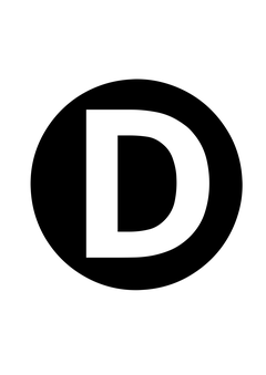 Thumbnail of letter D
