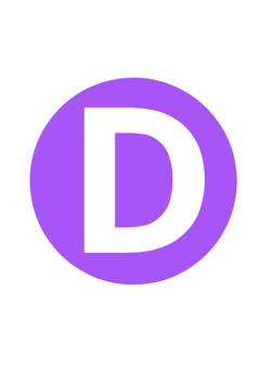 Thumbnail of letter D