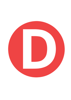 Thumbnail of letter D