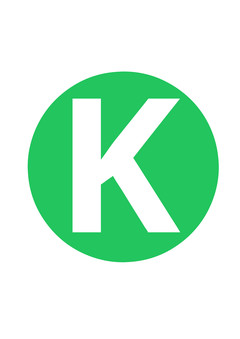 Thumbnail of letter K