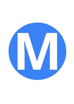 Thumbnail of letter M