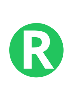Thumbnail of letter R