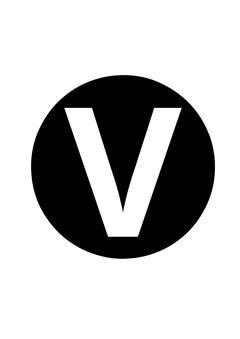Thumbnail of letter V