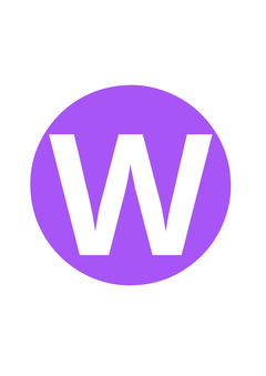 Thumbnail of letter W