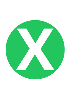 Thumbnail of letter X