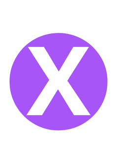 Thumbnail of letter X