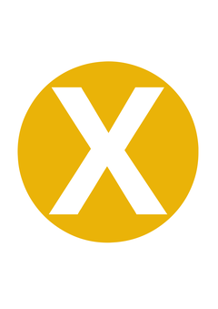 Thumbnail of letter X