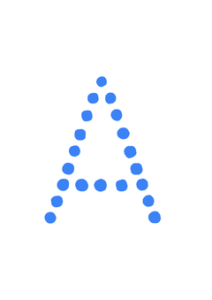 Thumbnail of letter A