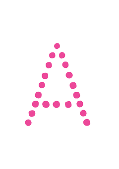 Thumbnail of letter A