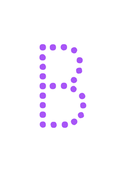 Thumbnail of letter B