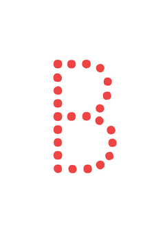 Thumbnail of letter B