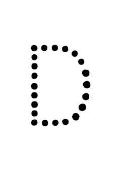 Thumbnail of letter D