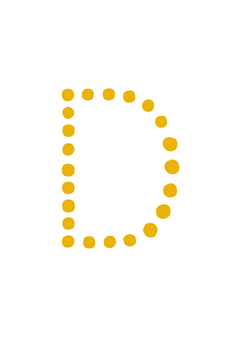 Thumbnail of letter D