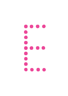 Thumbnail of letter E