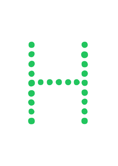 Thumbnail of letter H