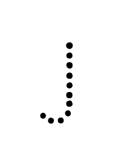 Thumbnail of letter J