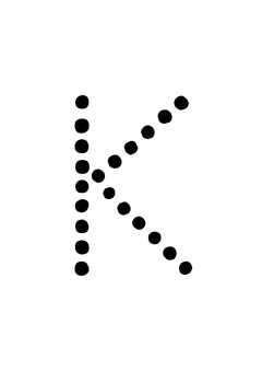 Thumbnail of letter K